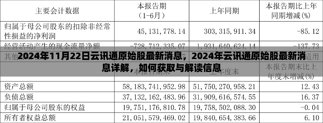 2024年云訊通原始股最新消息詳解，獲取與解讀信息指南