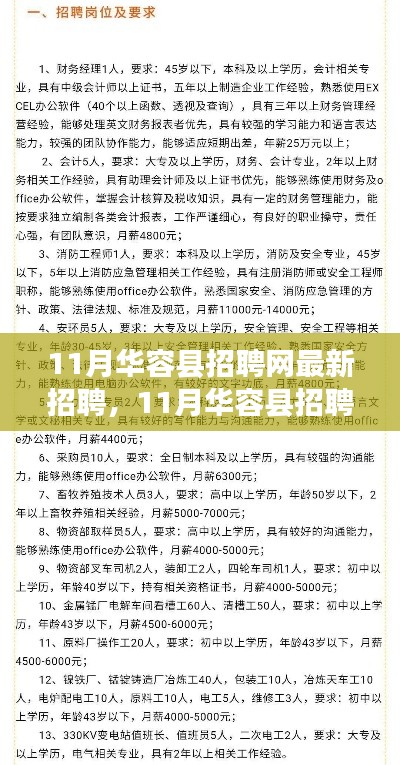 11月華容縣招聘網最新招聘現象解析，利弊與影響探討