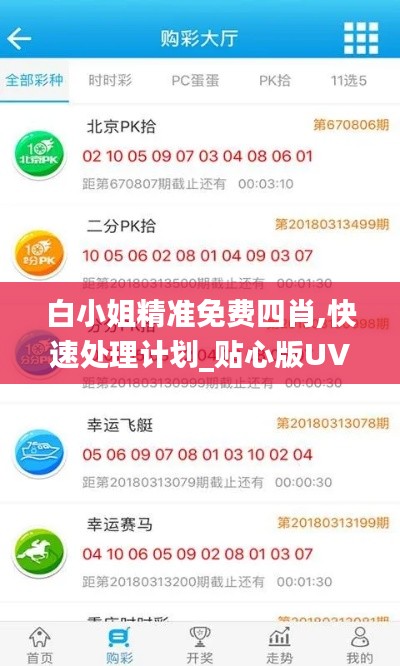 白小姐精準免費四肖,快速處理計劃_貼心版UVH1.68