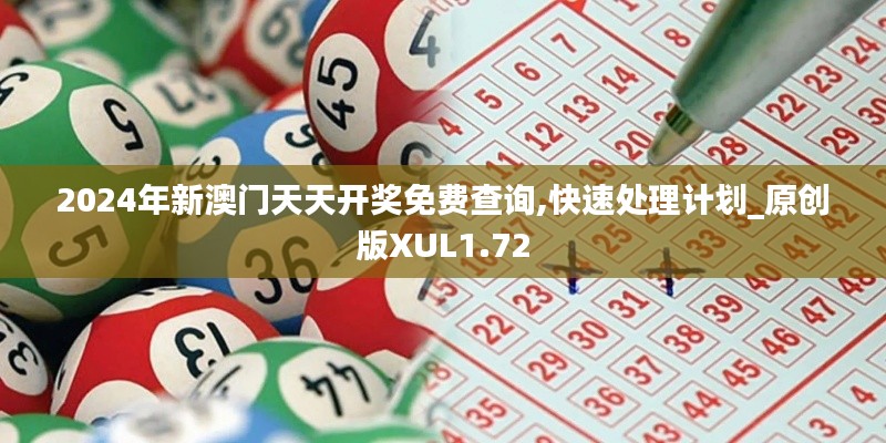 2024年新澳門天天開獎免費查詢,快速處理計劃_原創版XUL1.72