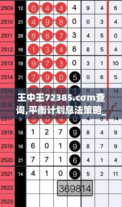 王中王72385.cσm查詢,平衡計(jì)劃息法策略_復(fù)制版YVD1.65
