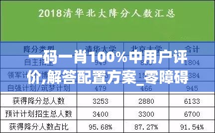 一碼一肖100%中用戶評價,解答配置方案_零障礙版RHD1.51