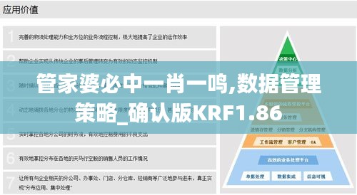 管家婆必中一肖一鳴,數據管理策略_確認版KRF1.86