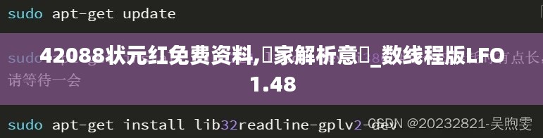 42088狀元紅免費資料,專家解析意見_數線程版LFO1.48