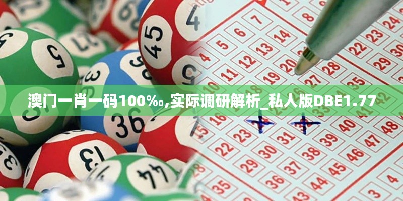 澳門一肖一碼100‰,實際調(diào)研解析_私人版DBE1.77