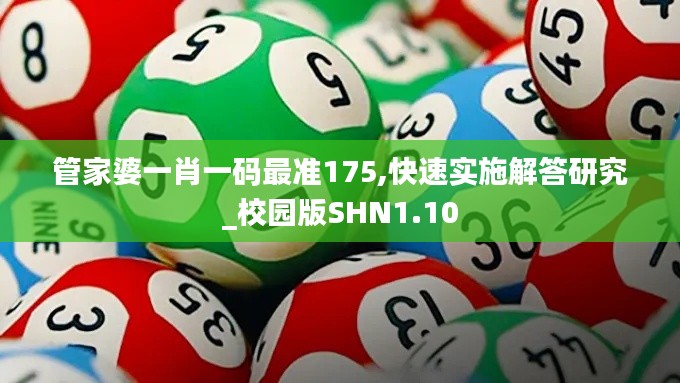 管家婆一肖一碼最準175,快速實施解答研究_校園版SHN1.10