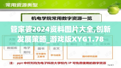 管家婆2024資料圖片大全,創(chuàng)新發(fā)展策略_游戲版XYG1.78
