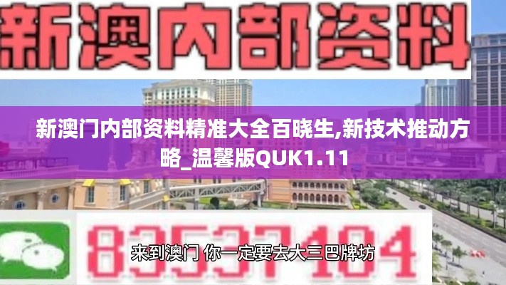 新澳門內(nèi)部資料精準(zhǔn)大全百曉生,新技術(shù)推動(dòng)方略_溫馨版QUK1.11