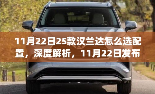 深度解析，11月22日發布的漢蘭達新款車型配置選擇指南，如何選擇最適合你的漢蘭達？