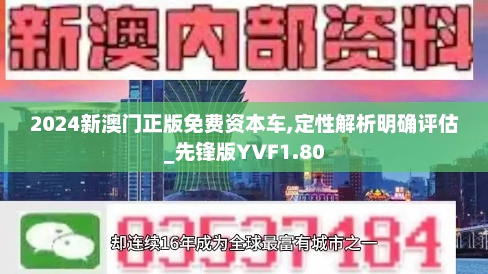 2024新澳門正版免費(fèi)資本車,定性解析明確評估_先鋒版YVF1.80