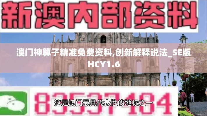 澳門神算子精準(zhǔn)免費(fèi)資料,創(chuàng)新解釋說(shuō)法_SE版HCY1.6