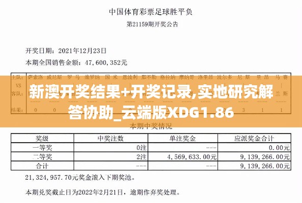 新澳開獎結果+開獎記錄,實地研究解答協助_云端版XDG1.86
