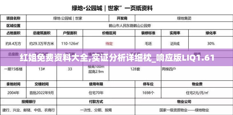 紅姐免費資料大全,實證分析詳細枕_響應版LIQ1.61