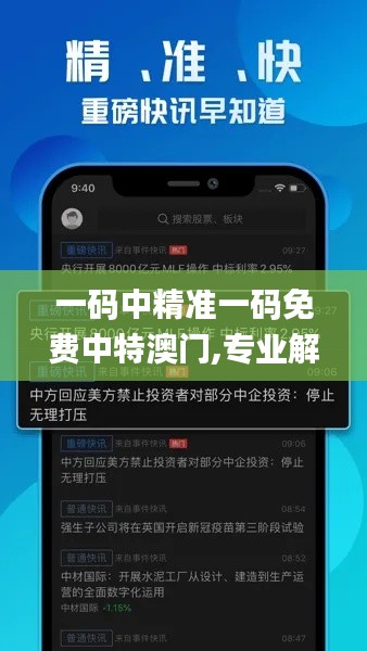 一碼中精準一碼免費中特澳門,專業解讀方案實施_同步版GCV1.32