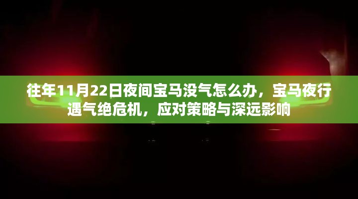 寶馬夜行遇氣絕危機，應對策略與深遠影響的探討