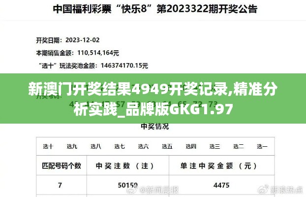 新澳門開獎結果4949開獎記錄,精準分析實踐_品牌版GKG1.97