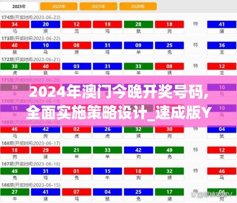 2024年澳門今晚開獎號碼,全面實施策略設計_速成版YGY16.17