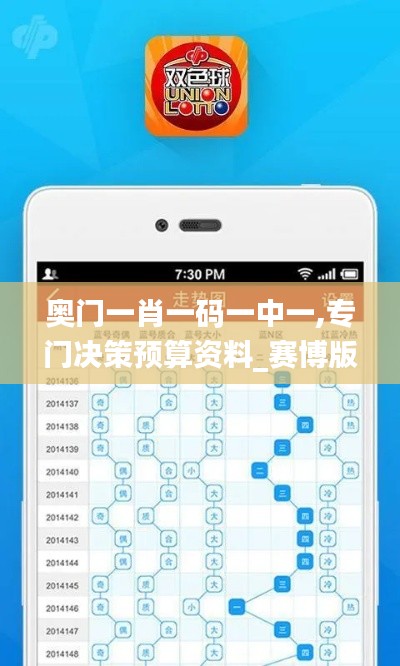 奧門一肖一碼一中一,專門決策預算資料_賽博版EMP13.17