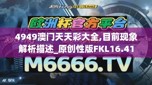 4949澳門天天彩大全,目前現象解析描述_原創性版FKL16.41