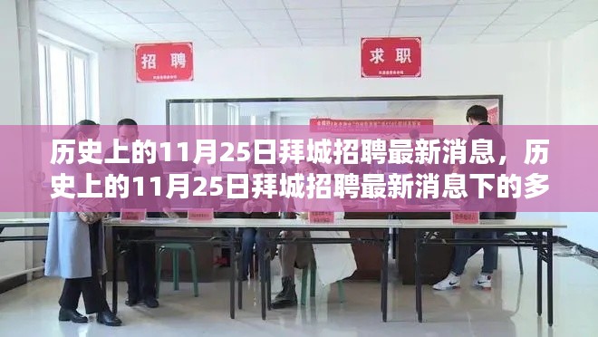 歷史上的11月25日拜城招聘最新消息及其多元觀點探析