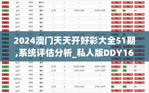 2024澳門天天開好彩大全51期,系統評估分析_私人版DDY16.17
