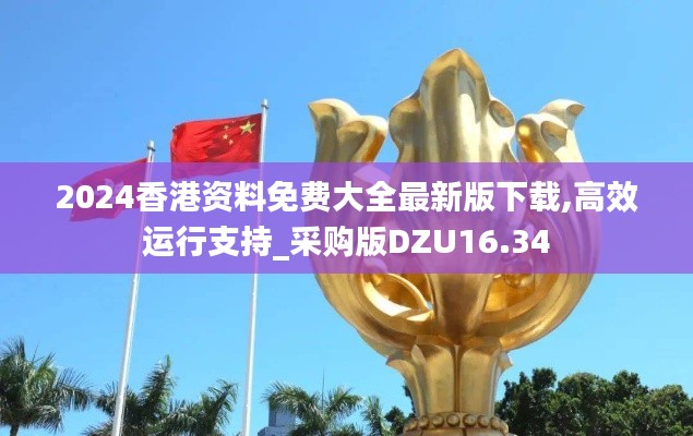 2024香港資料免費大全最新版下載,高效運行支持_采購版DZU16.34