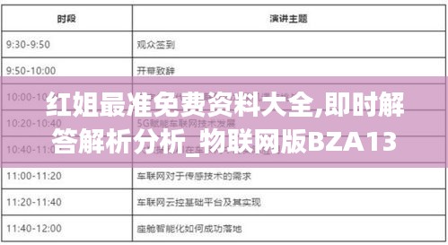 紅姐最準免費資料大全,即時解答解析分析_物聯網版BZA13.26