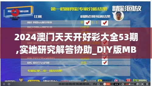 2024澳門天天開好彩大全53期,實地研究解答協助_DIY版MBO19.8