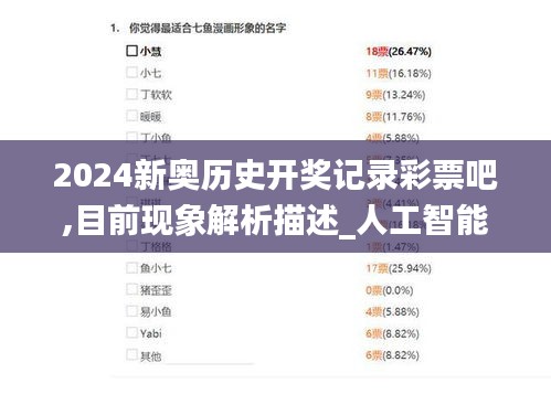 2024新奧歷史開獎記錄彩票吧,目前現象解析描述_人工智能版LHB19.15