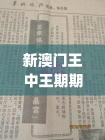 新澳門王中王期期中特,平衡計劃息法策略_品味版WCM10.39