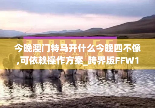 今晚澳門特馬開什么今晚四不像,可依賴操作方案_跨界版FFW19.55