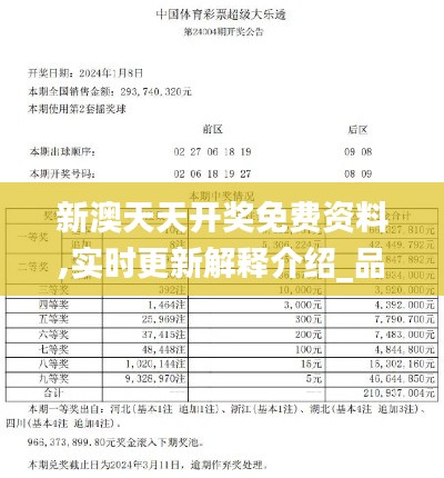 新澳天天開獎免費資料,實時更新解釋介紹_品味版QAD19.90