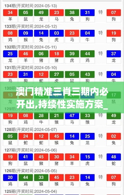澳門精準三肖三期內必開出,持續性實施方案_攜帶版XPM19.43