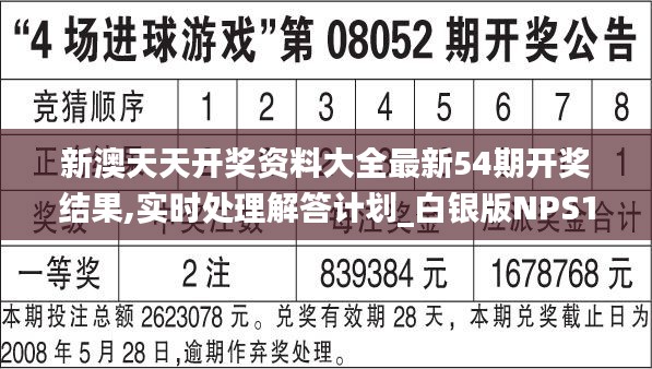 新澳天天開(kāi)獎(jiǎng)資料大全最新54期開(kāi)獎(jiǎng)結(jié)果,實(shí)時(shí)處理解答計(jì)劃_白銀版NPS19.57