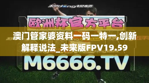 澳門管家婆資料一碼一特一,創新解釋說法_未來版FPV19.59