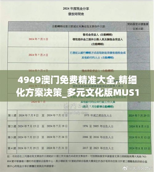 4949澳門免費精準大全,精細化方案決策_多元文化版MUS10.16
