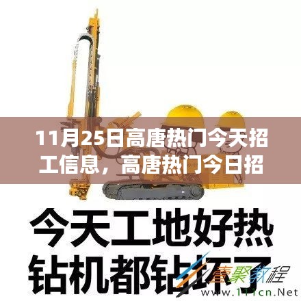 探尋高唐招工盛況背后的故事，今日招工信息回顧與揭秘（11月25日）