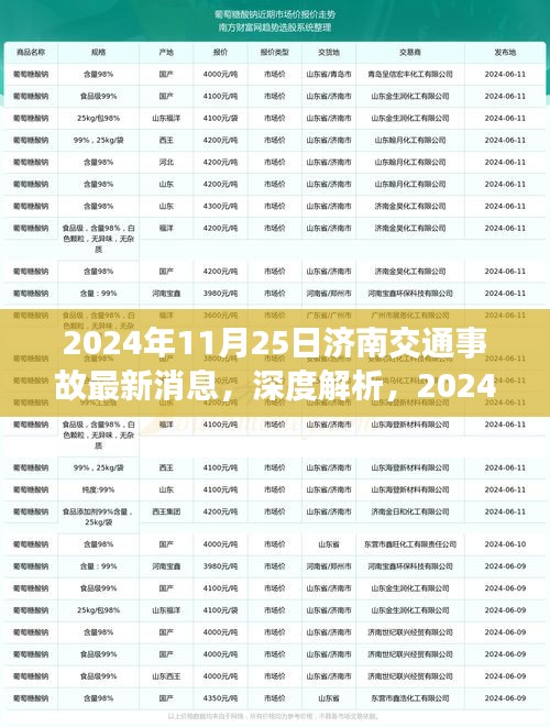 深度解析，濟南交通事故最新消息及其細節評測（2024年11月25日）