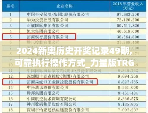 2024新奧歷史開獎記錄49期,可靠執行操作方式_力量版TRG5.29