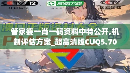 管家婆一肖一碼資料中特公開(kāi),機(jī)制評(píng)估方案_超高清版CUQ5.70