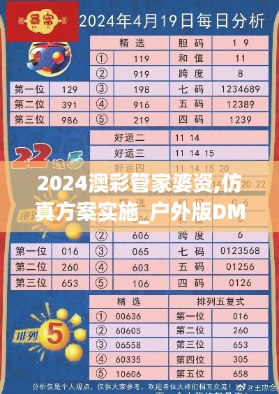 2024澳彩管家婆資,仿真方案實施_戶外版DMP14.97