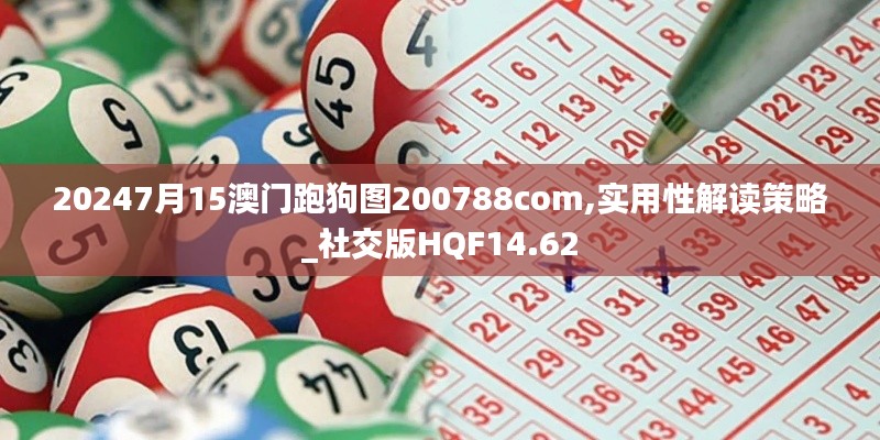 20247月15澳門跑狗圖200788com,實用性解讀策略_社交版HQF14.62