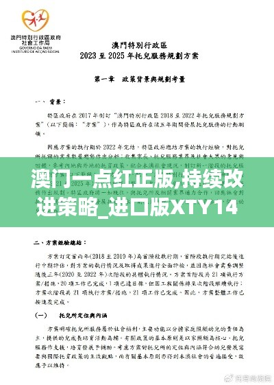 澳門一點紅正版,持續改進策略_進口版XTY14.87