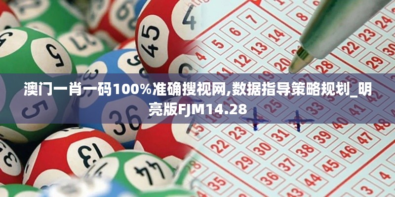 澳門一肖一碼100%準確搜視網,數據指導策略規劃_明亮版FJM14.28