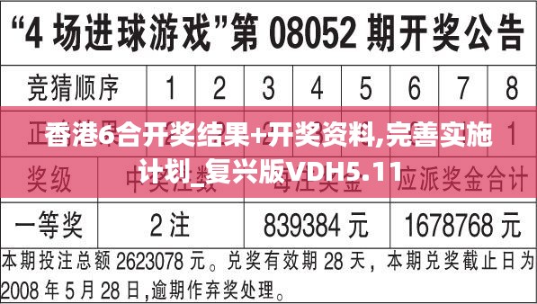香港6合開獎結果+開獎資料,完善實施計劃_復興版VDH5.11