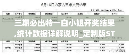 三期必出特一白小姐開獎結果,統計數據詳解說明_定制版STQ14.33