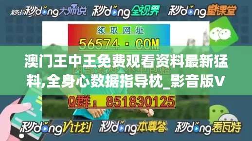 澳門王中王免費觀看資料最新猛料,全身心數據指導枕_影音版VEI5.59