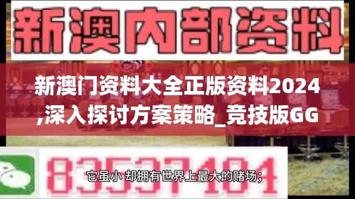 新澳門資料大全正版資料2024,深入探討方案策略_競技版GGQ4.66
