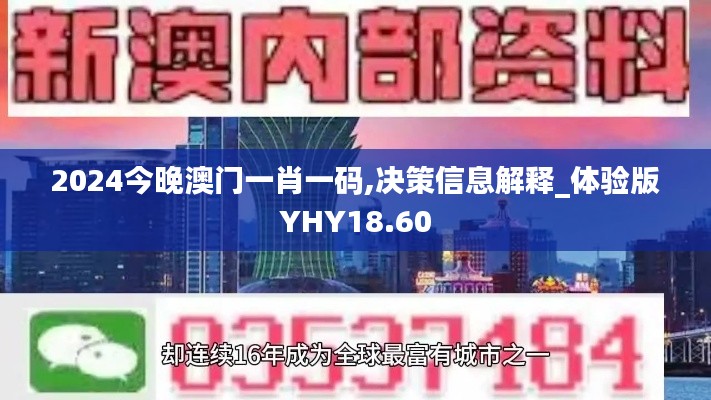 2024今晚澳門一肖一碼,決策信息解釋_體驗版YHY18.60