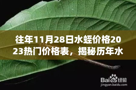 揭秘歷年水蛭市場動態(tài)，歷年水蛭價格走勢及熱門價格表分析（2023版）